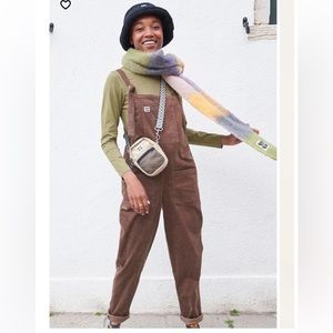 Lucy & yak corduroy overalls